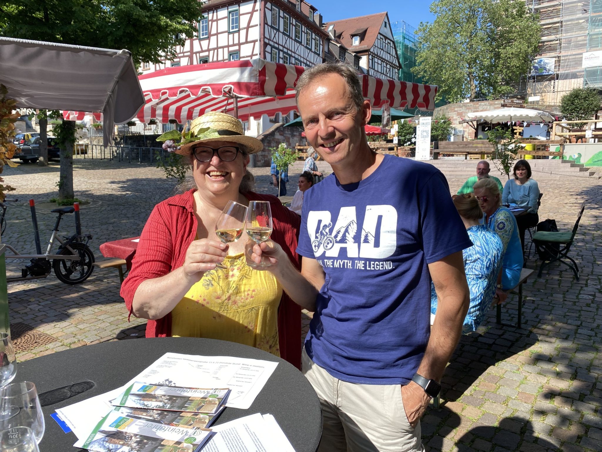 Genial Regional Verein - Weinfrühling Brigitte Zimmerman und Ottmar Meissner