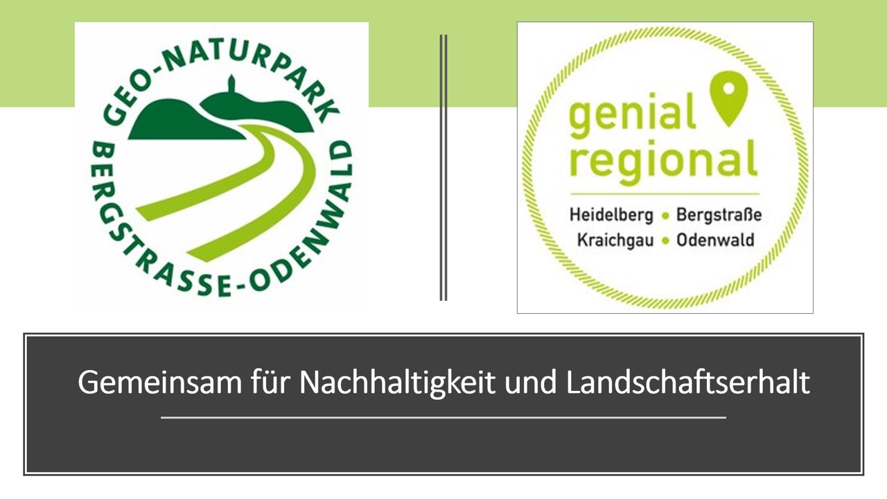 Geo Naturpark Bergstraße-Odenwald Kooperation mit Genial Regional Verein