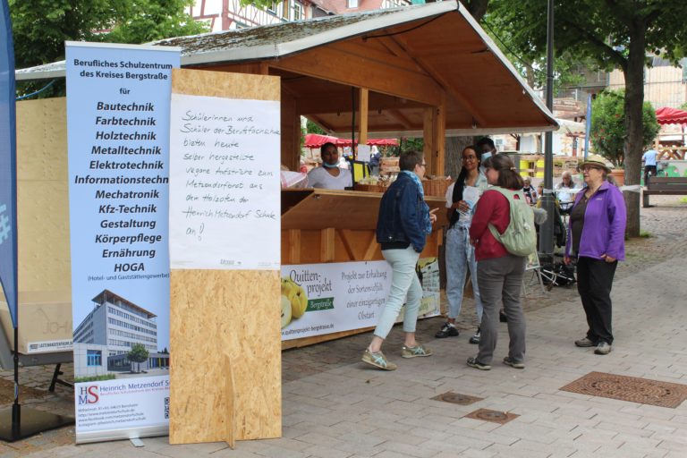 Schulprojekt Lebendige Werkstatt am Marktplatz